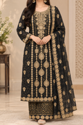 EMBROIDED ORGANZA SUIT