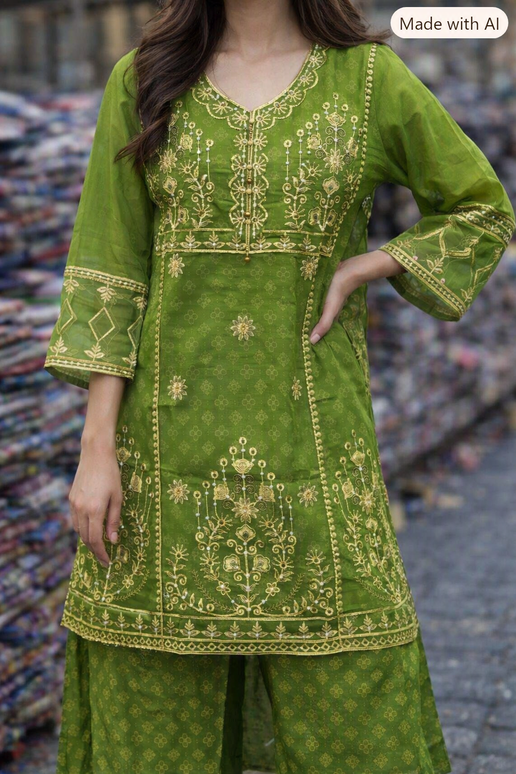 BEST QUALITY ORGANZA SUIT FOR GIRLS