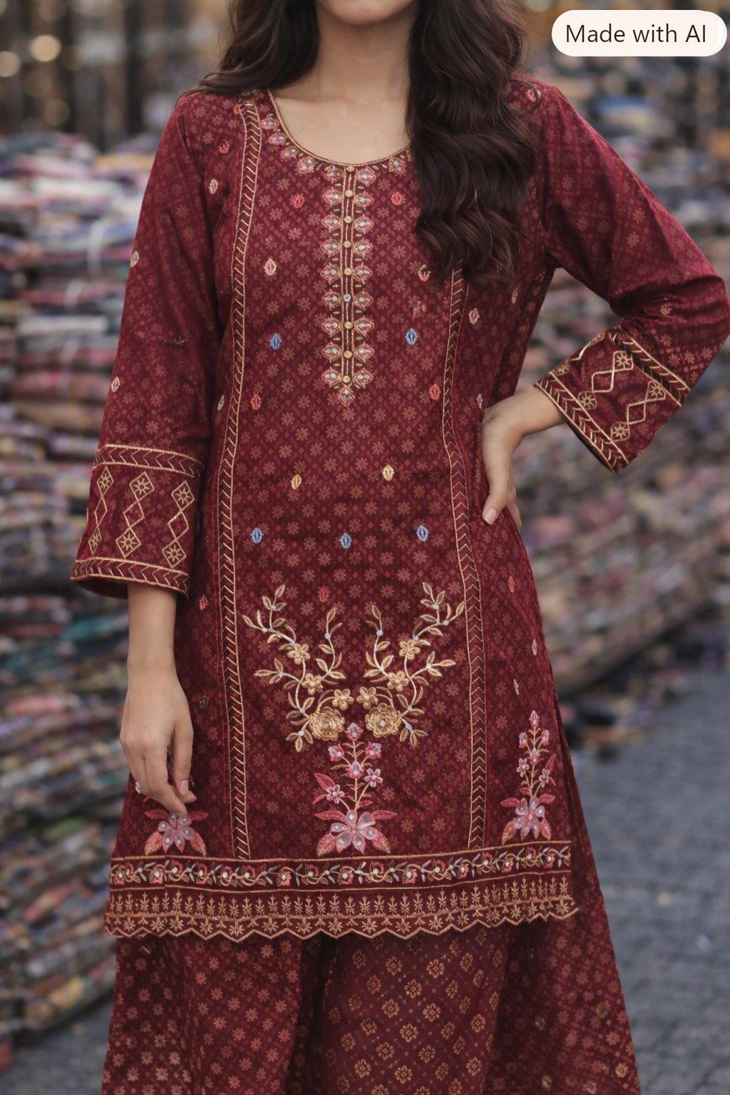 ORGANZA SUIT BEST QUALITY FOR GIRLS